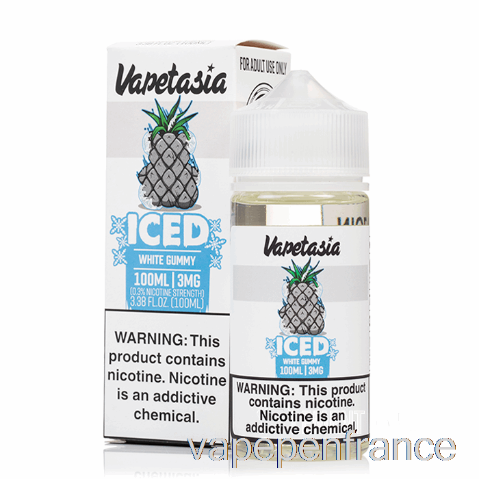 Gomme Blanche Glacée - Vapetasia - Stylo Vape 100 Ml 3 Mg
